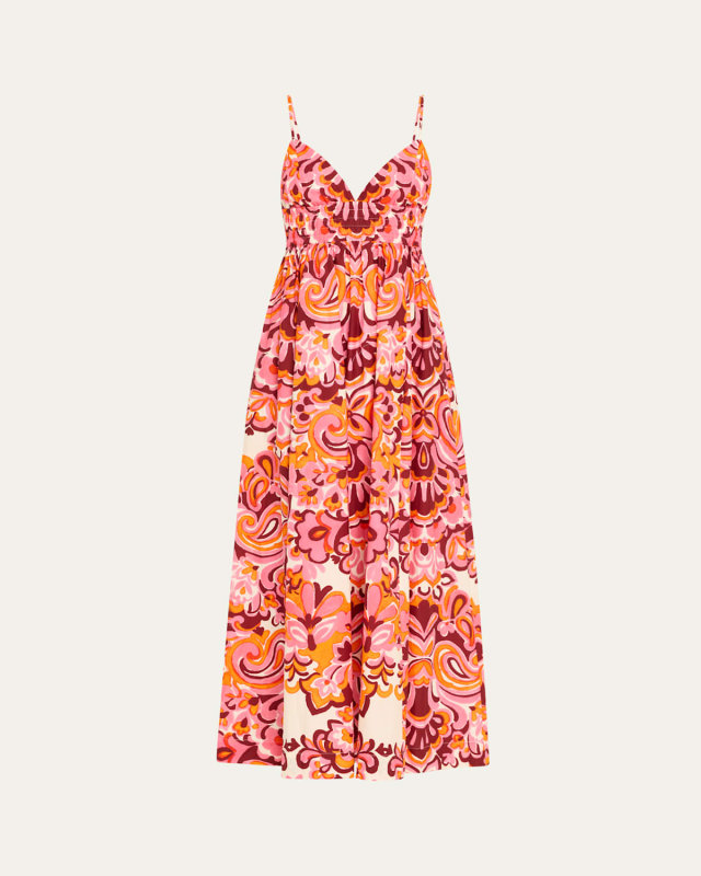 Rue Fit-&-Flare Maxi Dress